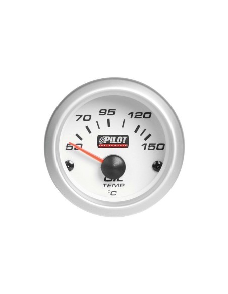 Indicatore temperatura olio illuminazione blu 52mm