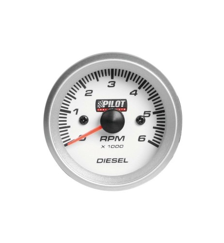 Indicatore contagiri diesel 0 6000RPM Blue Light 2 52mm