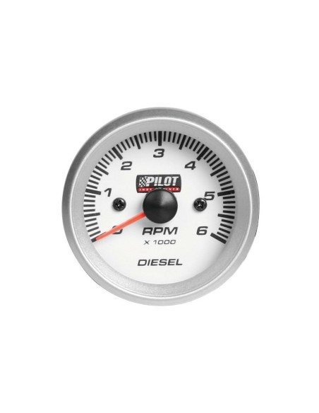 Indicatore contagiri diesel 0 6000RPM Blue Light 2 52mm