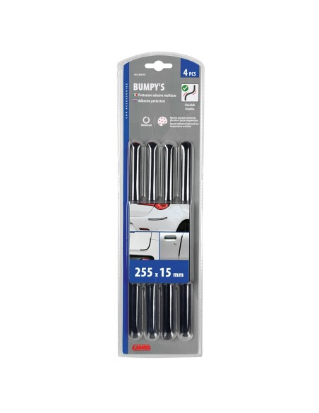 Set kit 4 salvaporta adesivi 255x15mm Bumby s per auto