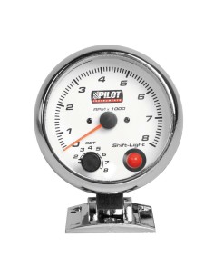 Indicatore contagiri 0 8000RPM 95mm con spia cambio marcia