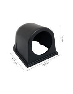 Portastrumenti 2 52mm universale Simoni Racing 1 foro orizzontale 2