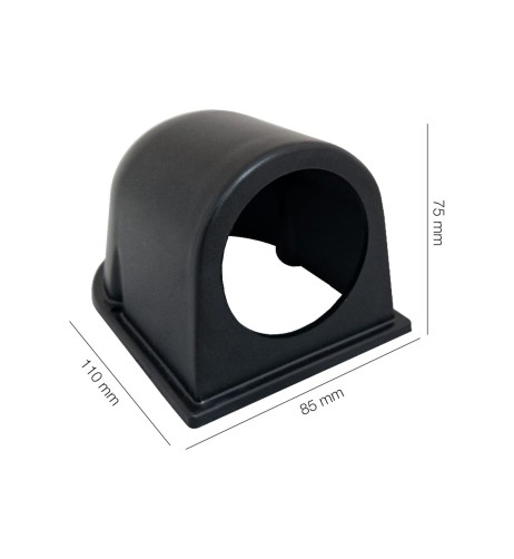 Portastrumenti 2 52mm universale Simoni Racing 1 foro orizzontale