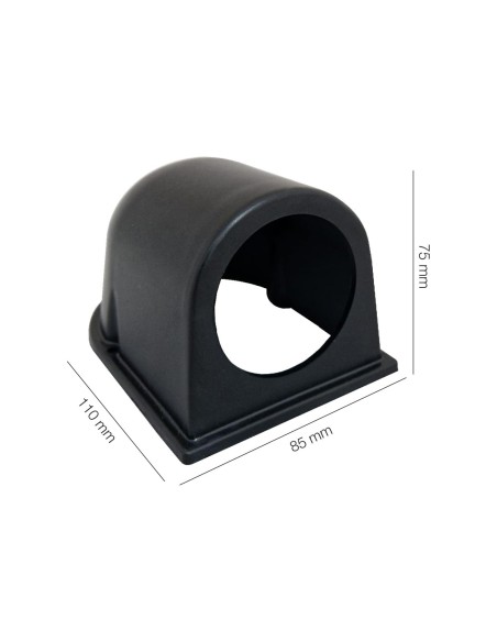 Portastrumenti 2 52mm universale Simoni Racing 1 foro orizzontale