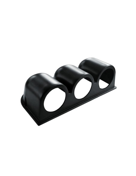 Portastrumenti 2 52mm universale Simoni Racing 3 fori orizzontale