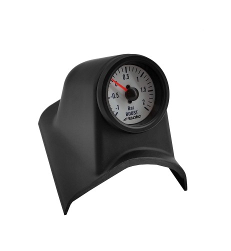 Porta strumenti 2 da cruscotto Simoni Racing 1 foro verticale