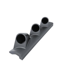 Porta strumenti 2 da cruscotto Simoni Racing 3 fori verticali