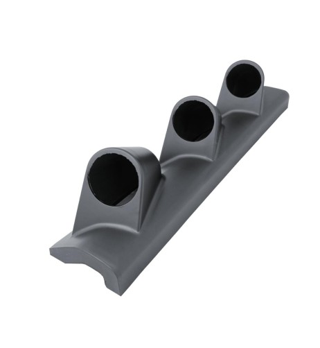 Porta strumenti 2 da cruscotto Simoni Racing 3 fori verticali