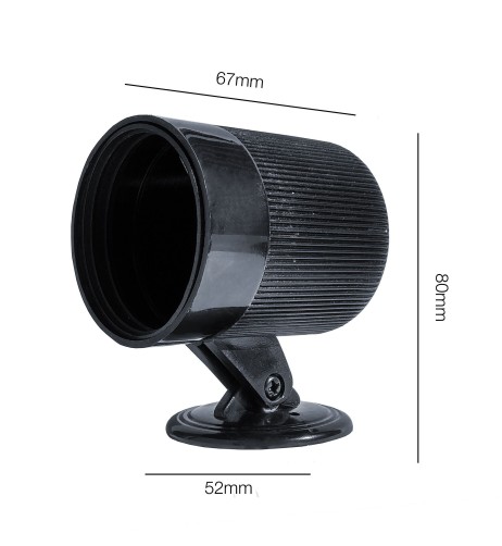 Porta strumenti 2 da cruscotto Simoni Racing