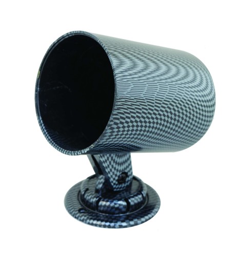 Porta strumenti 2 da cruscotto con piedistallo Simoni Racing 1 foro