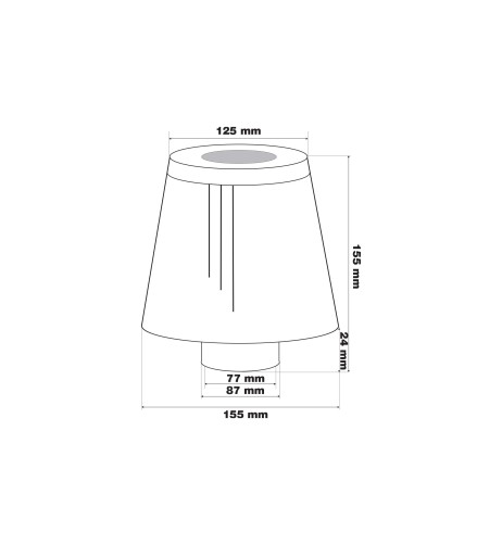 Filtro Aria auto Universale conico con adattatori FSR UD