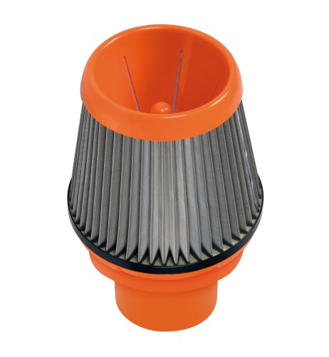 Filtro aria conico uniersale ad alte prestazioni in acciaio inox