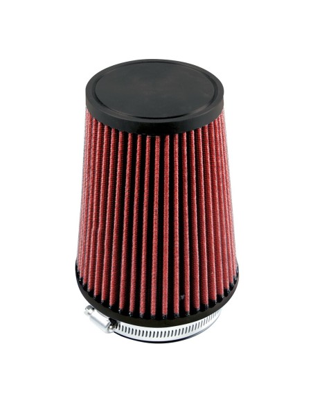 Filtro aria conico fibra cotone In Mould H162mm attacco 60 90 mm