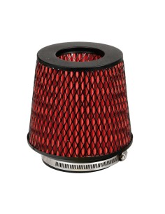 Filtro aria conico sportivo per auto Altezza 160mm Base 155mm Attacco 60 10