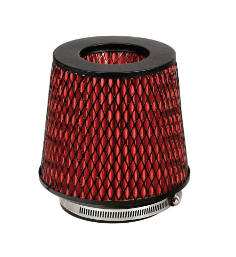 Filtro aria conico sportivo per auto Altezza 160mm Base 155mm Attacco 60 10