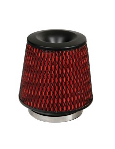 Filtro aria conico sportivo per auto Altezza 165mm Base 155mm Attacco 60 10