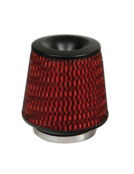 Filtro aria conico sportivo per auto Altezza 165mm Base 155mm Attacco 60 10