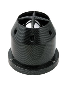 Filtro aria conico sportivo Carbon look 60 114mm