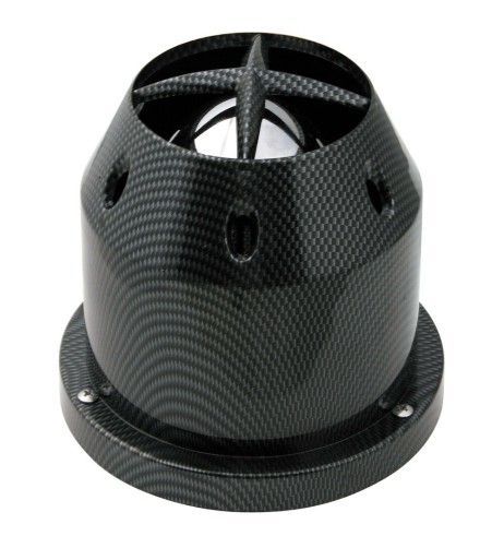 Filtro aria conico sportivo Carbon look 60 114mm