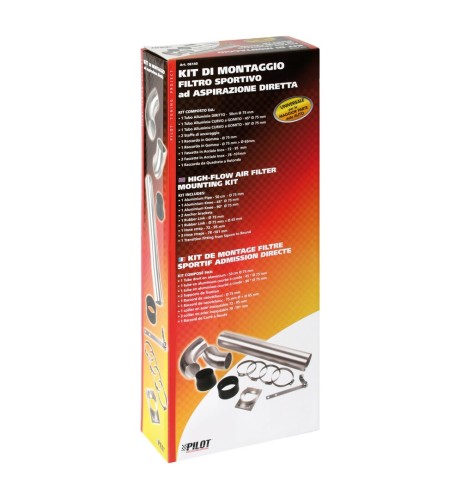 Kit di montaggio filtro aria sportivo ad aspirazione diretta auto