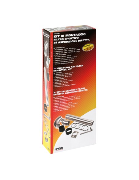Kit di montaggio filtro aria sportivo ad aspirazione diretta auto