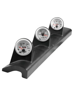 Portastrumento montante auto 3 fori 2 52mm nero sinistro 2