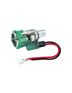 Presa accendisigari auto 12V illuminata montaggio ad incasso