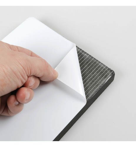 2 protezioni adesive per garage sagomabili EVA foam 48x15cm