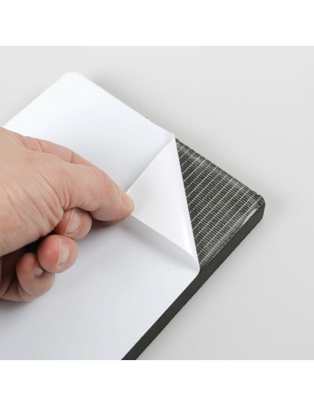 2 protezioni adesive per garage sagomabili EVA foam 48x15cm