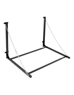 Mensola portaruote da parete garage telescopica 90 130cm