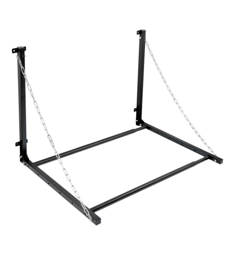 Mensola portaruote da parete garage telescopica 90 130cm