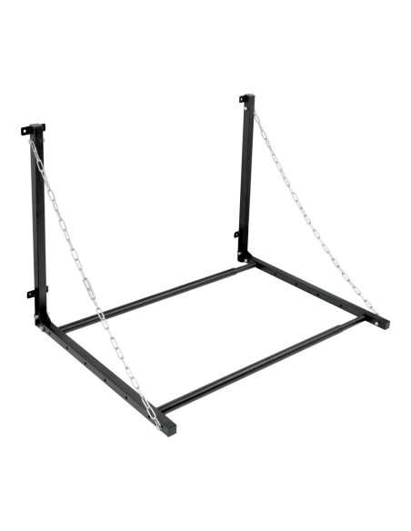 Mensola portaruote da parete garage telescopica 90 130cm