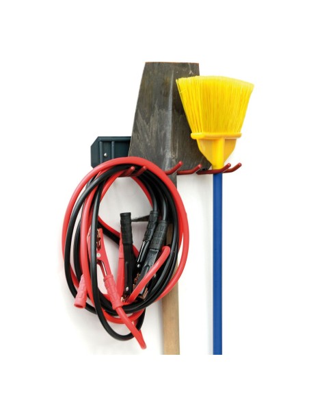 Organizer multiuso per garage porta attrezzi porta scope porta cavi