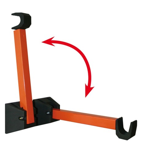 Porta bicicletta portaciclo a parete garage salvaspazio