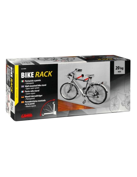 Porta bicicletta portaciclo a parete garage salvaspazio