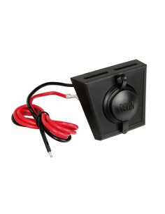 Kit presa corrente montaggio ad incasso 12 24V 10A max