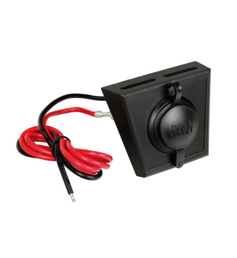 Kit presa corrente montaggio ad incasso 12 24V 10A max