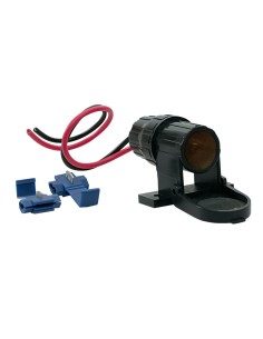 Presa accendisigari montaggio in superficie auto moto camion 12 24v 2