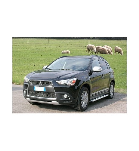 Pedane laterali S50 stondate alluminio Mitsubishi ASX 2010 2019
