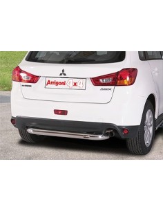 Tubo di protezione posteriore acciaio inox lucido 70mm Mitsubishi ASX 2010 