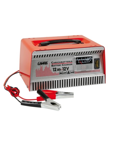 Caricabatteria elettronico 12V professionale 220Ah