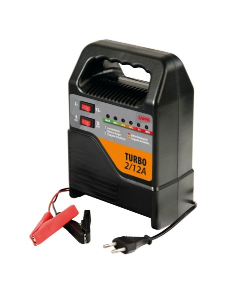 Caricabatteria Turbo auto moto 6V 12V 220Ah
