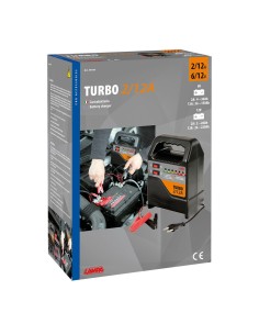 Caricabatteria Turbo auto moto 6V 12V 220Ah 2