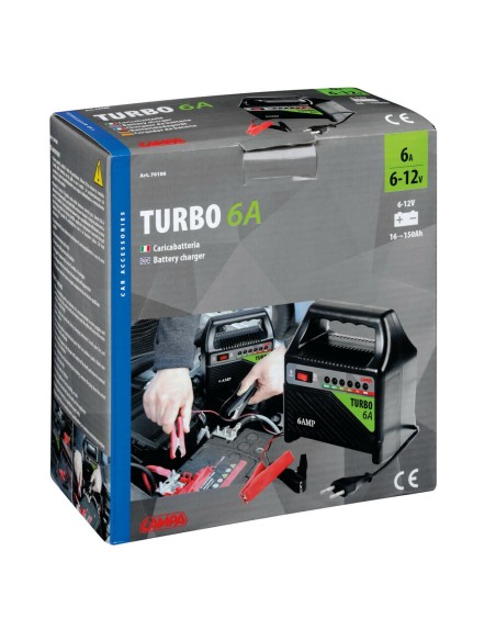 Caricabatteria Turbo auto 6 12V 16 150Ah