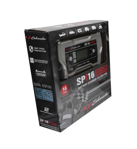Caricabatteria automatico SPI16 PRO - 12-24V 16-8A