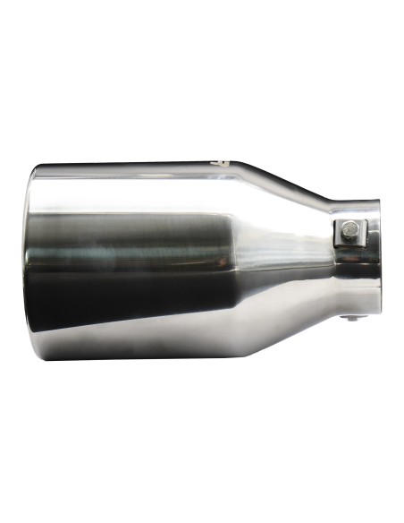 Terminale scarico universale inox singolo 44 68mm TRX 99