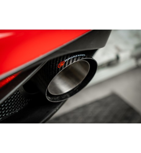 Scarico Ragazzon 50 1119 74 omologato Alfa Romeo 4C 1750TB 177kw