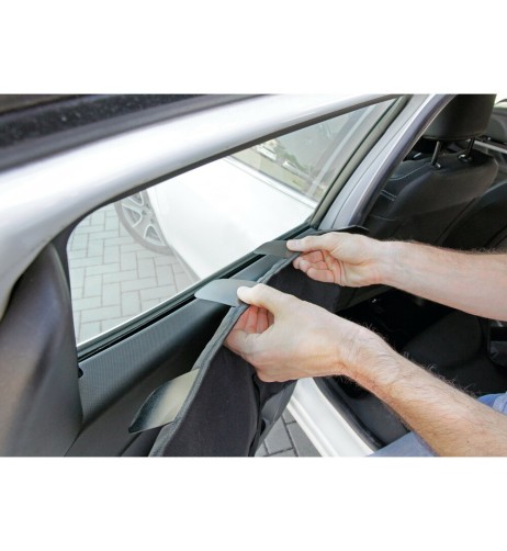 Coppia di protezioni animali per portiere posteriori auto