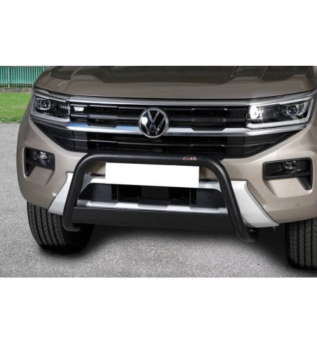 Bull Bar protezione anteriore inox Black 60mm Volkswagen Amarok dal 2023