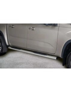 Pedane laterali acciaio inox lucido 70mm Volkswagen Amarok dal 2023